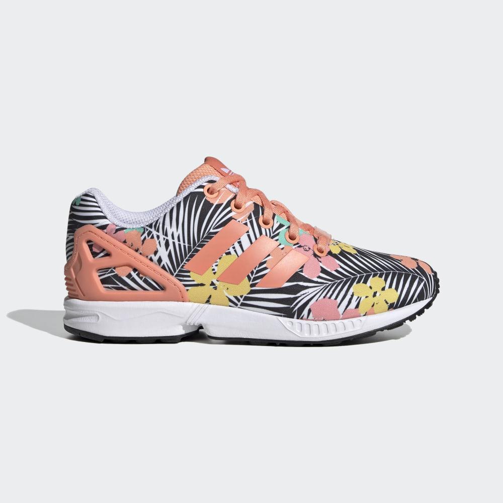 Originals Adidas ZX Flux Baieti Romania - Corai/Albi EG4116